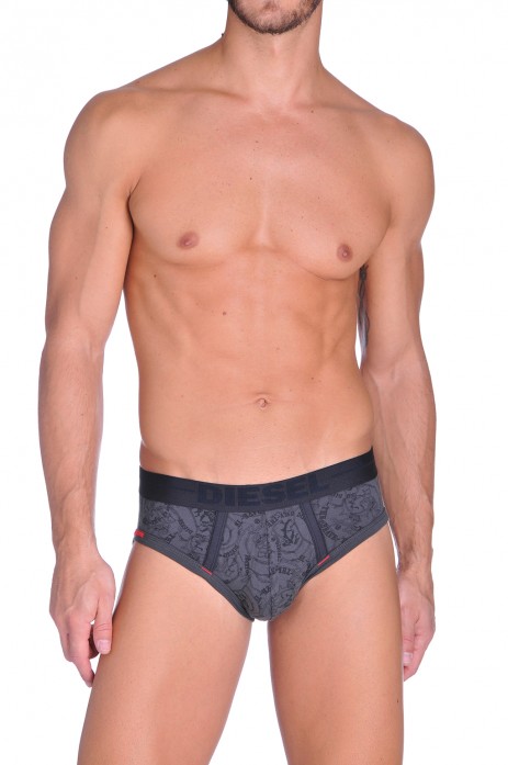 Diesel Slip Brave Andre Antraciet