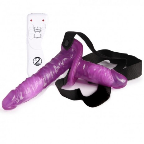 Vibrating Strap-On Duo