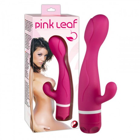 Siliconen G-Spot Vibrator - Pink Leaf Bestellen