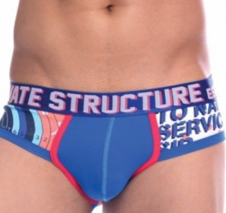 Private Structure Design Contour Slip Blue