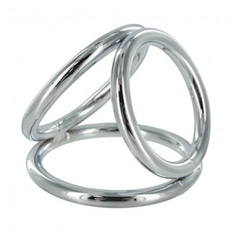 RVS Cock en Ball Ring Triad