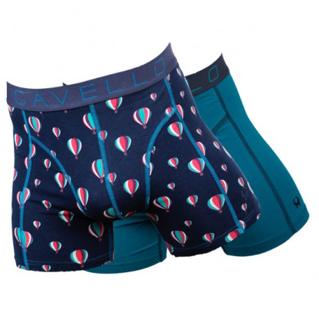 Cavello 99 Luchtballonnen 2 Pack Boxershorts - Print / Blauw