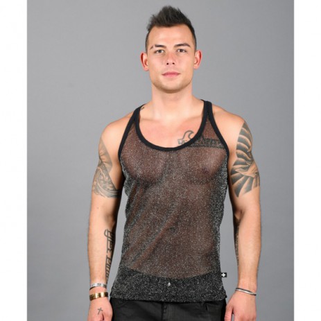 Andrew Christian Sheer Sparkle Tank