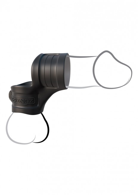 Mr. Big Cock Ring en Ball Stretcher