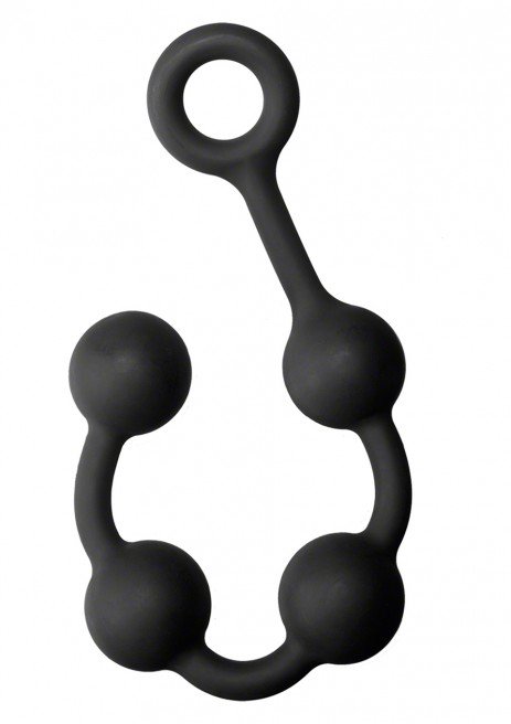 Kink Solid Anal Balls 13 Inches Black