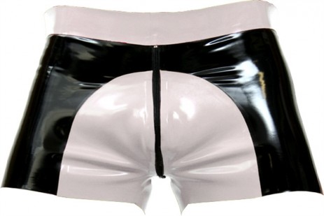 Mister B Shorts White Saddle