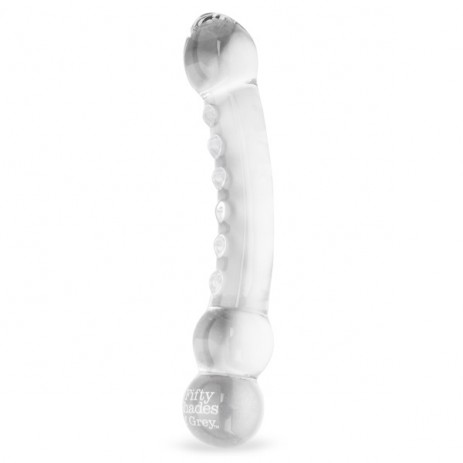 50 Shades Drive Me Crazy Glazen Dildo