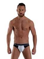 URBAN Manhattan Jockstrap Wit-Zwart