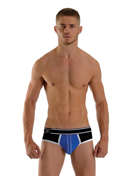 URBAN Bronx Brief Blauw-Zwart