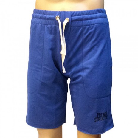 Private Structure Casual Shorts Blue