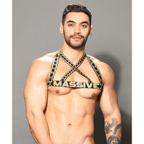 Andrew Christian MASSIVE Chain Harnas voorkant