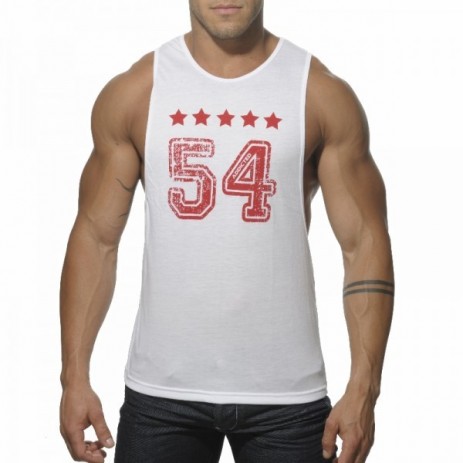 Addicted AD185 Low Rider Tanktop 54 White OP=OP!