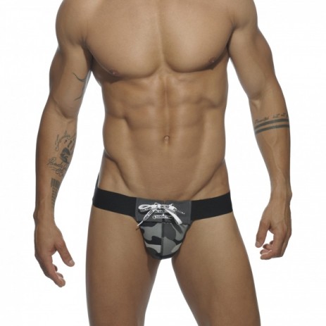 Addicted Tie-Up Jockstrap Kaki