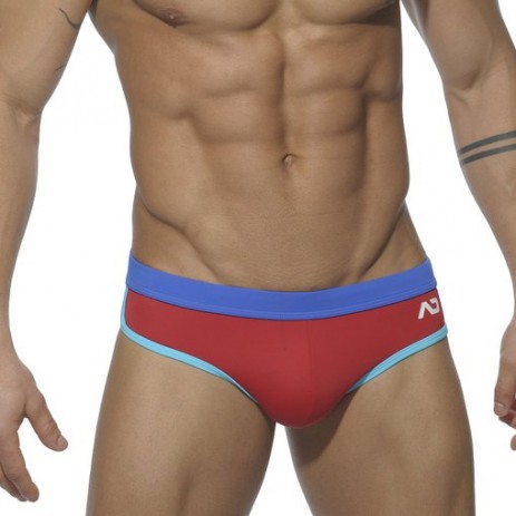 Addicted Low Cut Sports Trunk Zwembroek - Rood