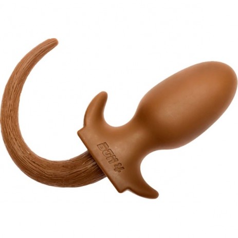 BON4 Dog Tail Buttplug Brown