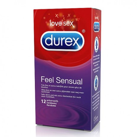 Durex Feel Sensual Condooms 12 st.