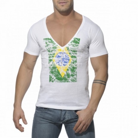 ES Brazilië T-Shirt Wit