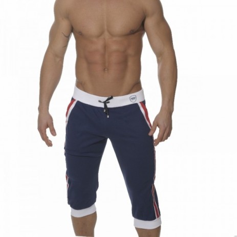 ES Sporty Driekwart Sportbroek Navy