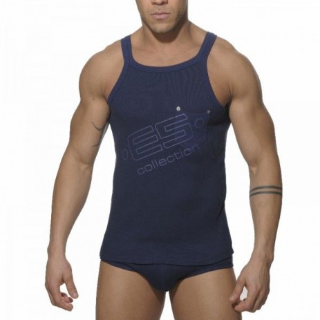 ES Collection Rib Tanktop Navy