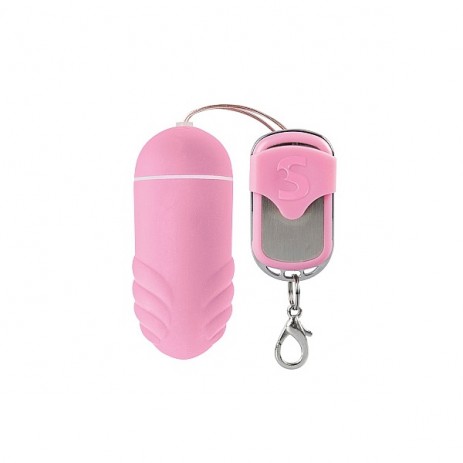 Geribbelde Tril Ei Roze