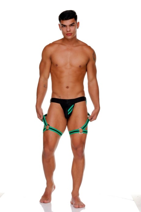 GIGO Medieval Jockstrap Garter - Groen