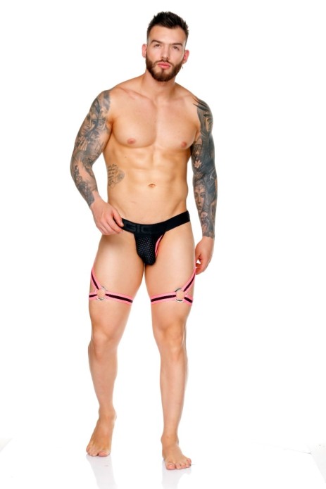 GIGO Medieval Jockstrap Garter - Roze