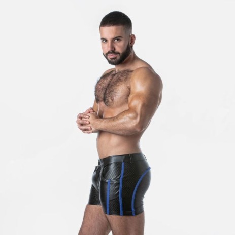 Locker Gear Rub It Short - Blauw