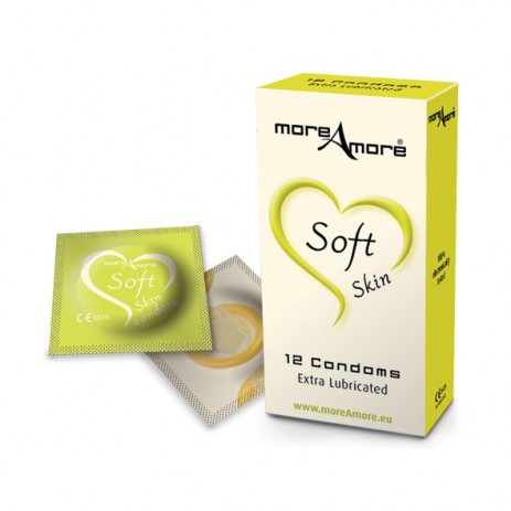 MoreAmore Soft Skin Condooms 12 st.