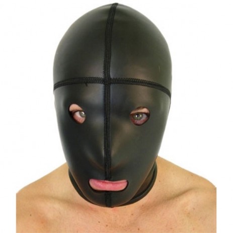 665 Leather - Neoprene Hood Eyes and Mouth