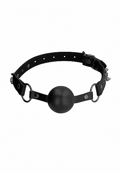 Ouch! Skulls and Bones - Siliconen Ball Gag los