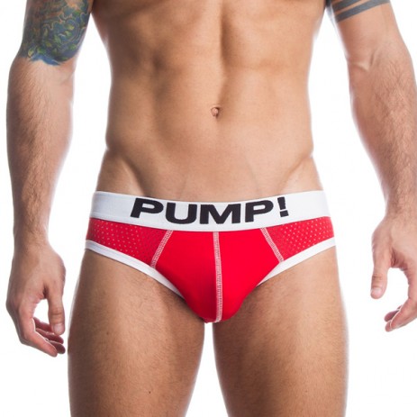 Pump Micromesh Red Slip