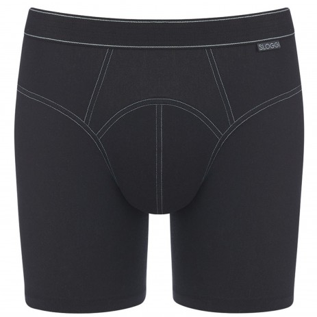 Sloggi Men Active Silver Plus Short Zwart