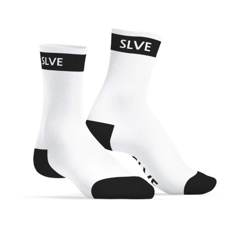 SneakXX Sneaker Sokken SLVE - Wit/Zwart 