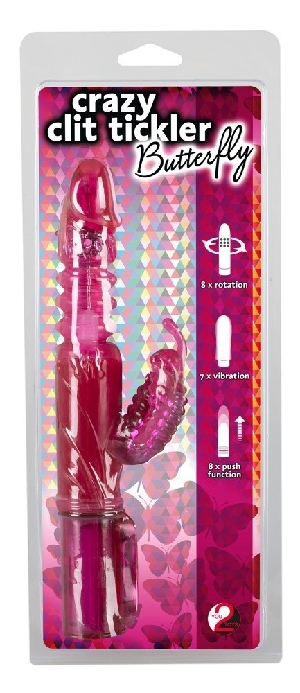 Stotende Rabbit Vibrator - Roze verpakt