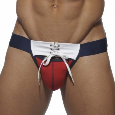 Addicted Tie-Up Jockstrap Kaki