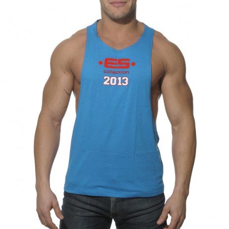 ES Collection Low Rider Tank Top - Surf Blue