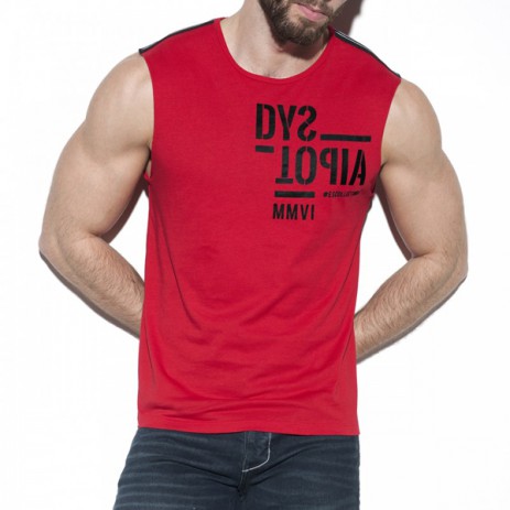ES Collection Dystopia Tank Top - Rood