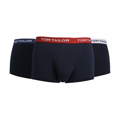 Tom Tailor Boxershort 3 Pack Black-Red-Grey
