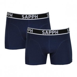 Sapph Men Micro Short 2 Pack - Zwart
