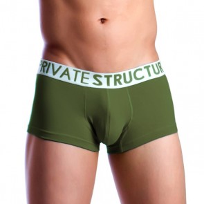 Private Structure Boxershort Army Green