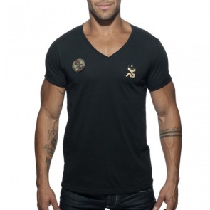 Addicted Military T-Shirt Zwart