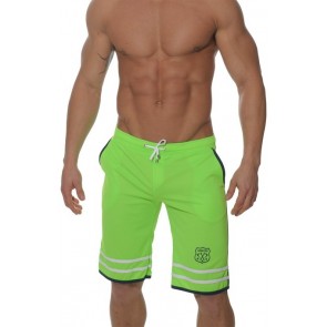 Addicted AD127 Training Long Short Lime Green OP=OP!