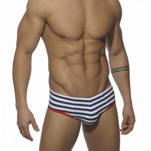 Addicted ADS026 Bottomless Square Brief Sailor Rood Voorkant