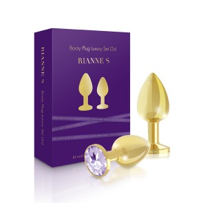 Rianne S Booty Plug Luxury Set Gold