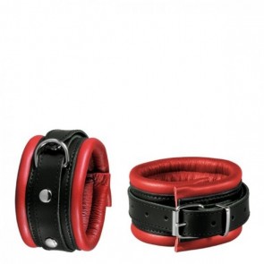 Enkel boeien Rood 5 cm - Kiotos Leather