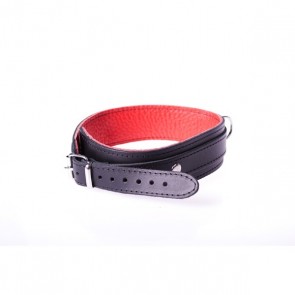 Halsband Basic Rood - Kiotos Leather