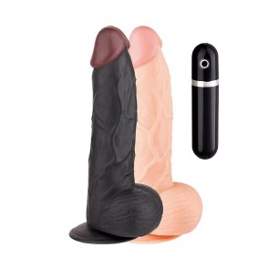 Rowdy realistische vibrator 24 cm zwart