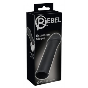 Rebel Penis Verlenger - Zwart verpakking