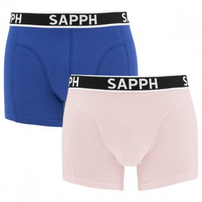 Sapph Mason Boxer Set - Light Pink / Blue