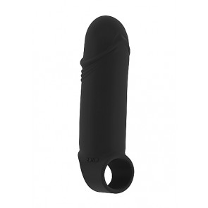 Sono No. 35 Stretchy Thick Penis Extension Zwart